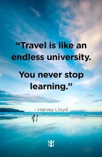 Travelling saying