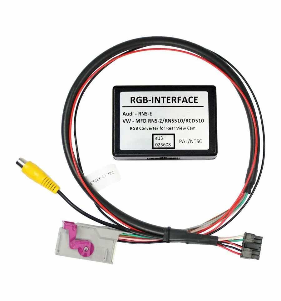 RGB для RNS 2. RNS 510 TV тюнер. Кабельный ТВ-тюнер для VW MFD, Audi RNS-D С can. RNS-E parking Reverse Camera. Конвертация проводок