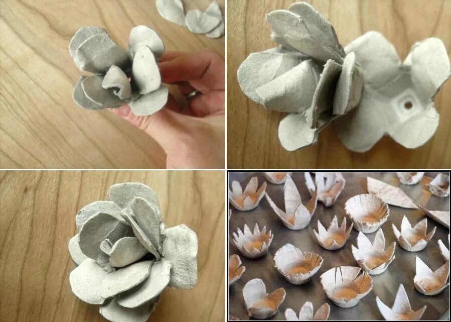 Поделки из яичной коробки. Цветы из яичных лотков. Поделки изьяичных лотков. Панно из яичных ячеек. Поделка из лотка для яиц.