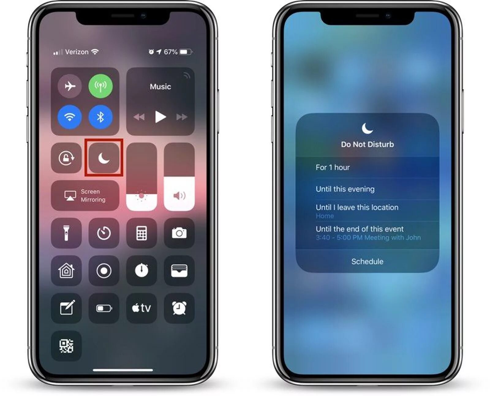 Функции iphone 14. Ios 12. do not disturb iphone. ios 12 дизайн. ios 12.5.2.
