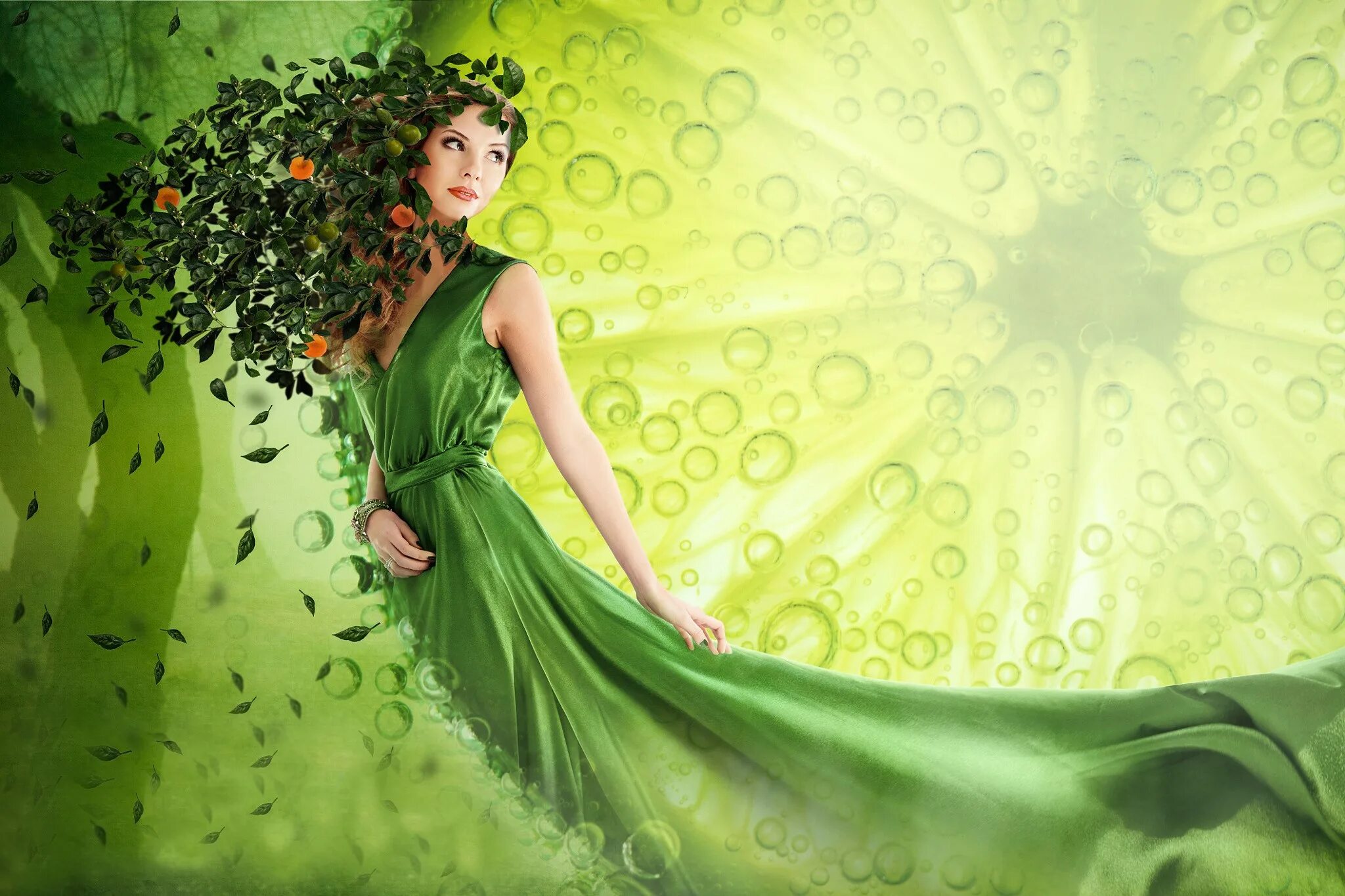 Женщина без цветов как. Девушка в зеленом платье. Красивая девушка в зеленом платье. Девушка в салатовом платье.