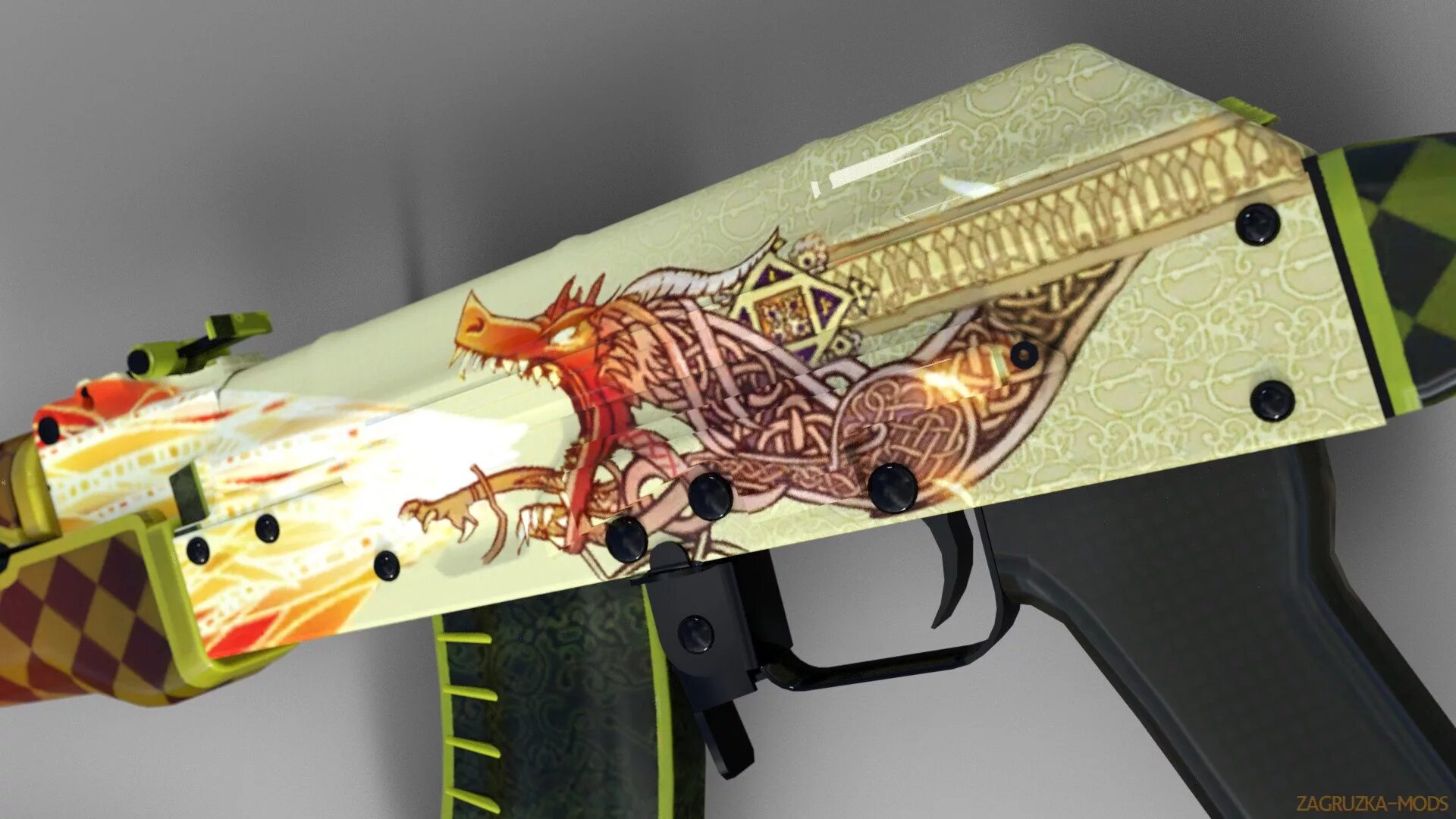 Как получить драгон. Ak-47 драгон лор. ак 47 dragon lore. ak 47 dragon lore кс го. скин ак 47 драгон лор.