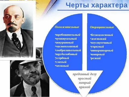 Черты исторической личности