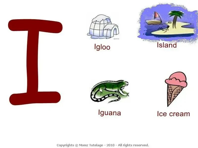 I start with some. Words for letter i. i words. words with letter i. letter i words for kids.