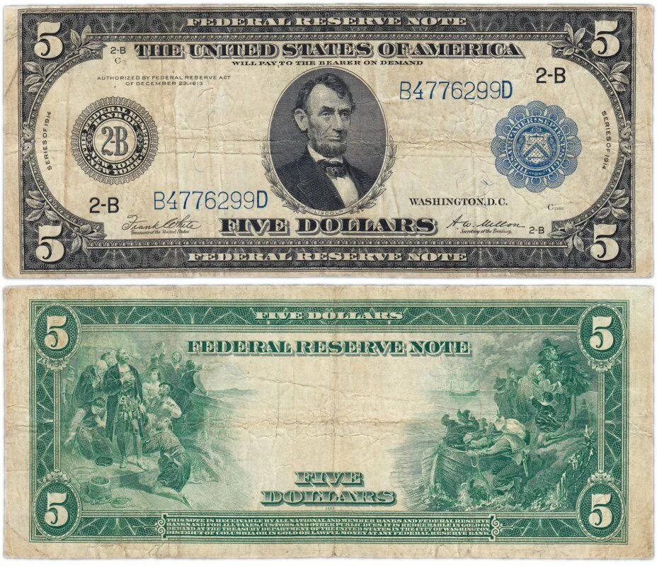 Банкнота 5 долларов сша. Купюра 5 долларов сша. 5 долларов сша 1914. пять долларов сша банкнота. доллар купюра 5 долларов.