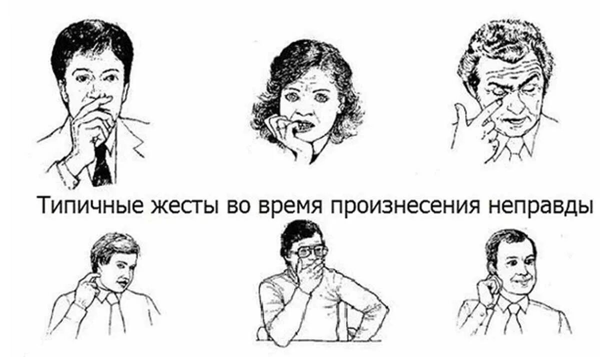 Распознать человека по жестам и мимике