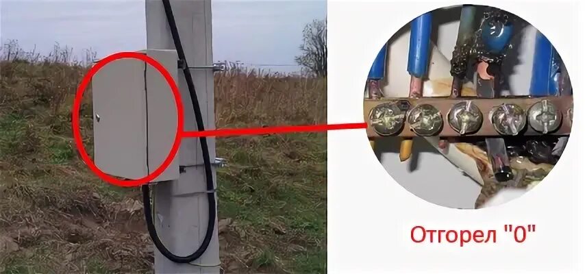 Почему отгорает ноль. Отгорел ноль. отгорел 0 в щитке. отгорела фаза. отгорание нуля.