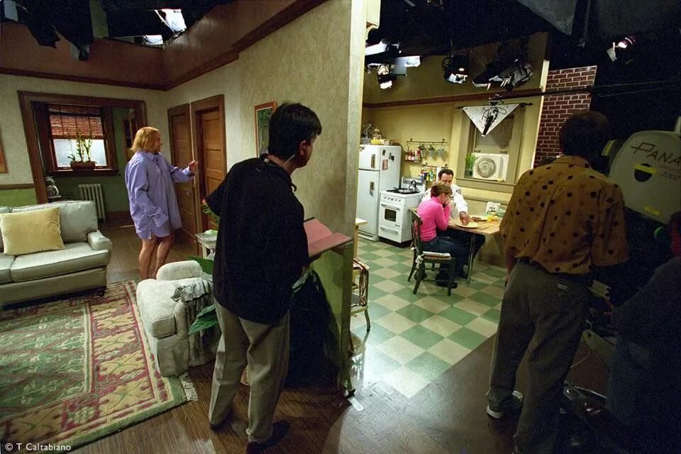 Everyone on the set