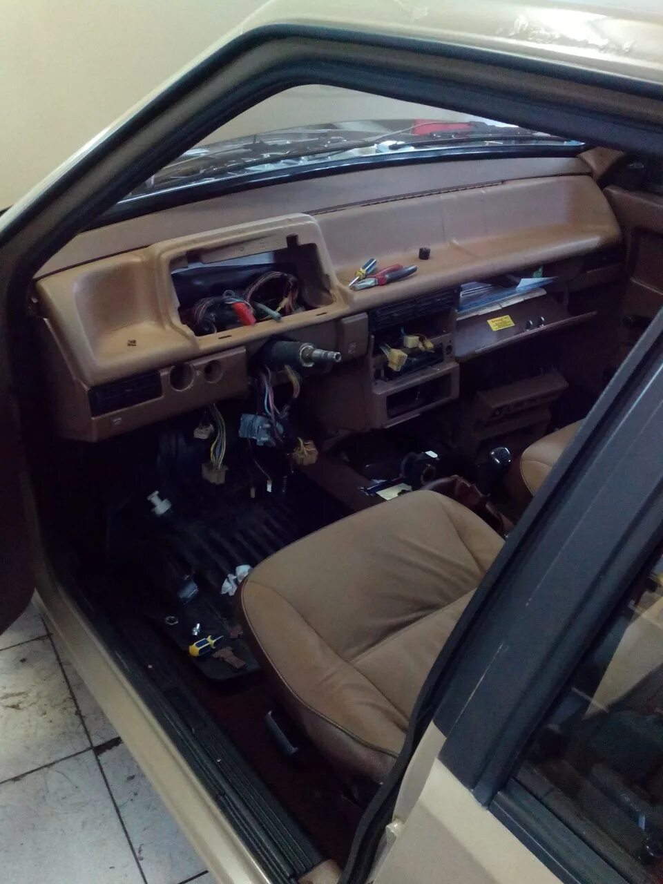 Как поменять низкую панель ваз 2109 Замена высокой панели на низкую Lada 21091, 1,7 л, 1992 года стайлинг DRIVE2