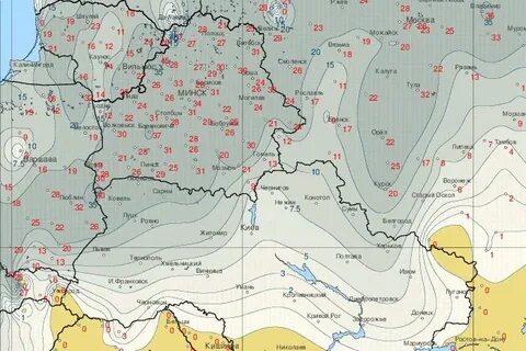 Карта снежного