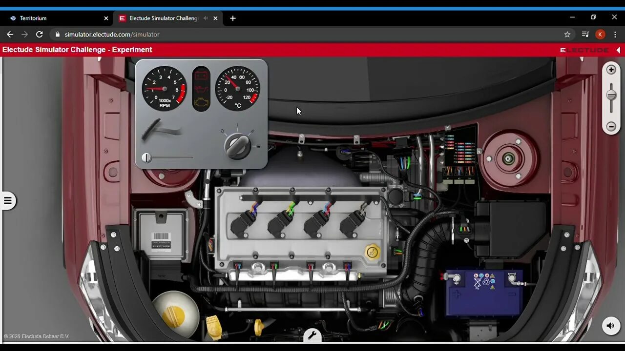 Полное прохождение симулятор. Симулятор Electude. Electude Simulator Challenge. Симулятор системы зажигания. Гидравлика симулятор.