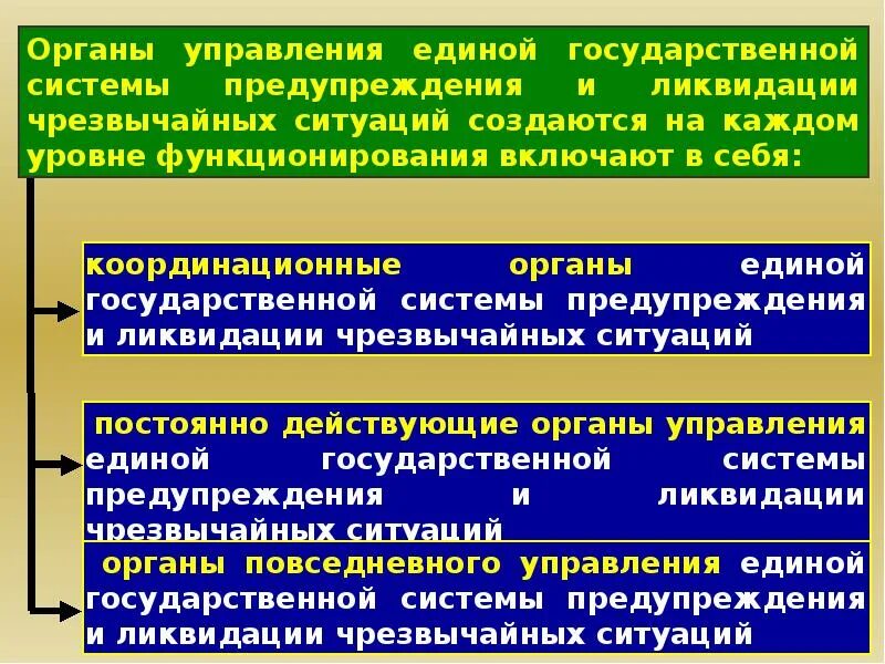 Порядок функционирования системы управления. Координационные органы единой системы. уровни реагирования на чс. режимы функционирования системы-112:.