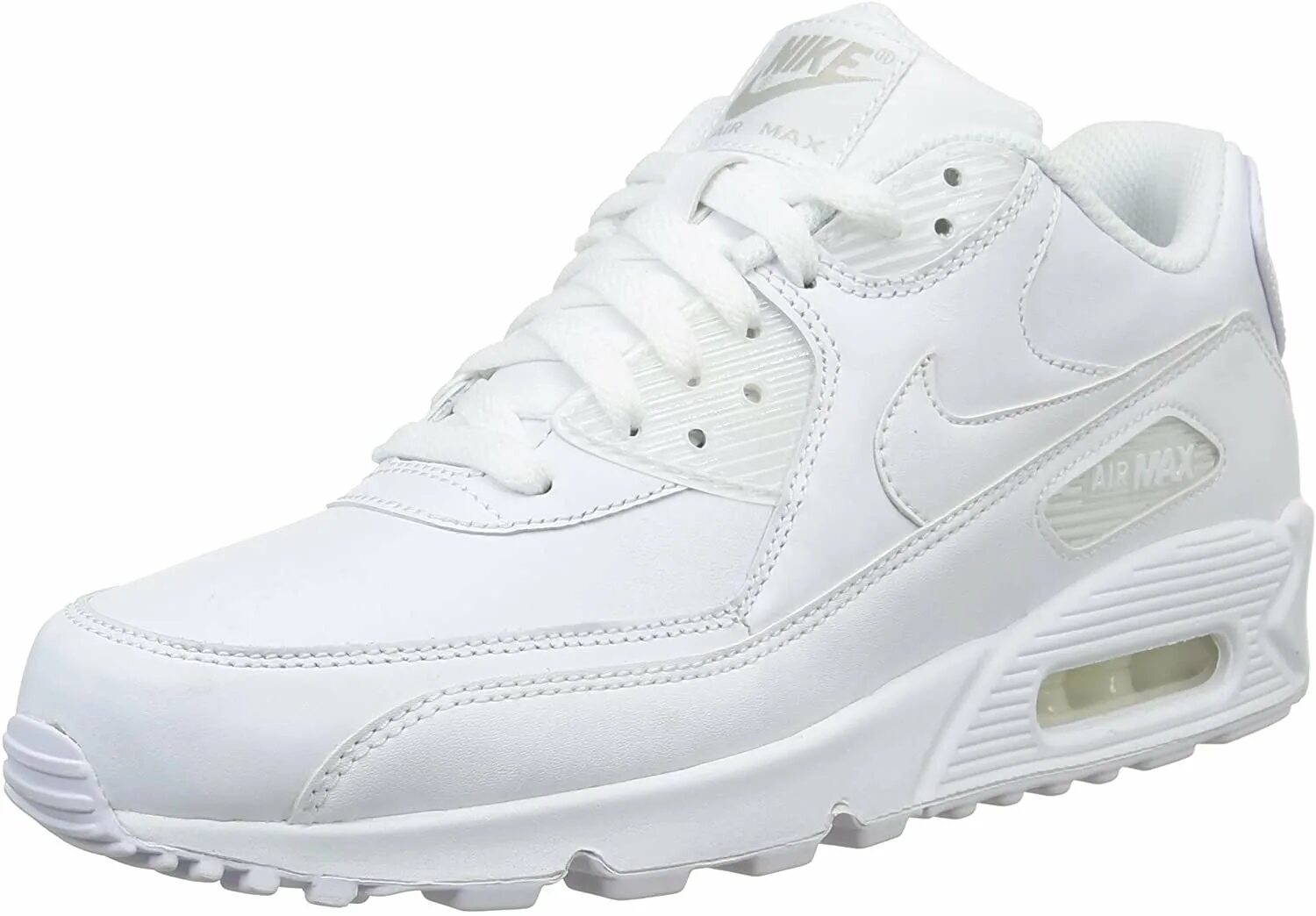 Ин аир. Nike Air Max 90 Leather White. Nike Air Max 90 White. Nike Air Max 90 белые. Nike Air Max White.