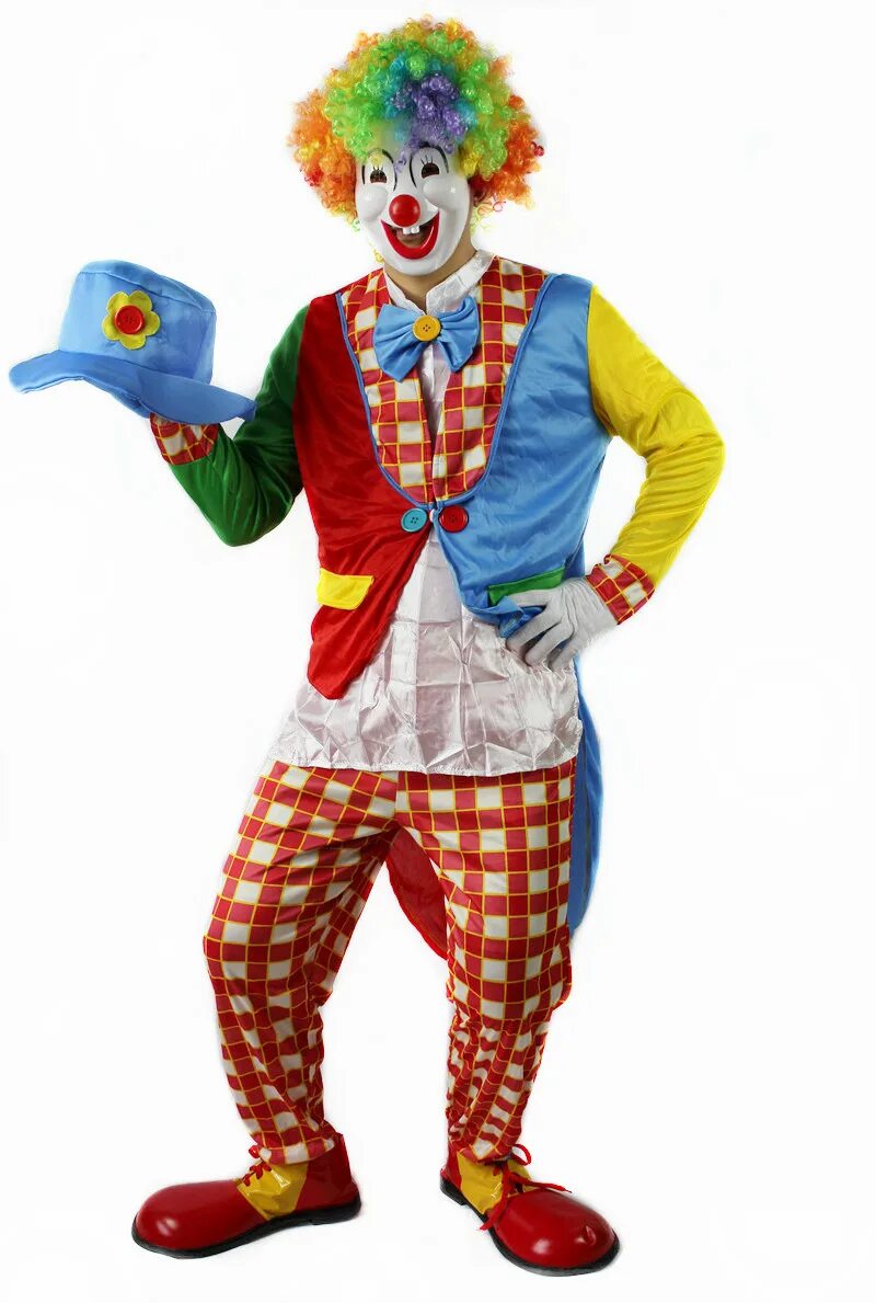 Набор клоуна. Костюм клоуна на взрослого. Набор костюм клоуна. Карнавальный набор «клоун».