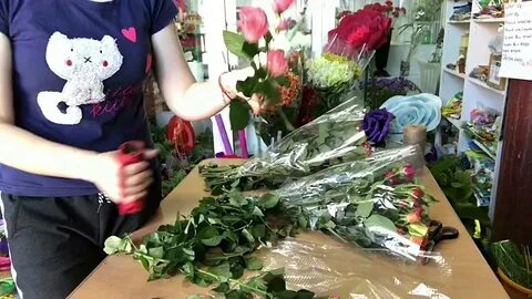 Видео с букетами