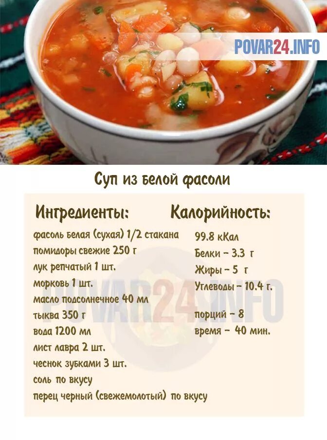 Калорийность супа из консервы. Суп калории. Калории в супе с фасолью и курицей. Суп из фасоли калорийность. Фасолевый суп калорийность.