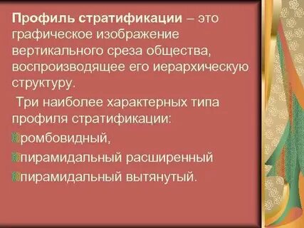 Общество профиль