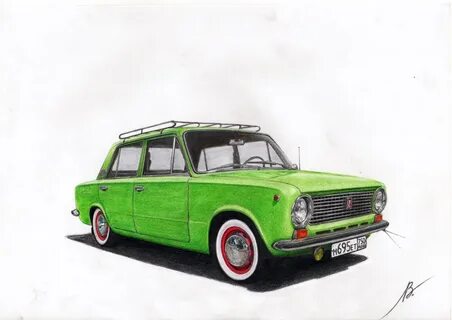 Жигули рисунок