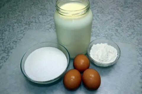 Что приготовить с молоком без яиц