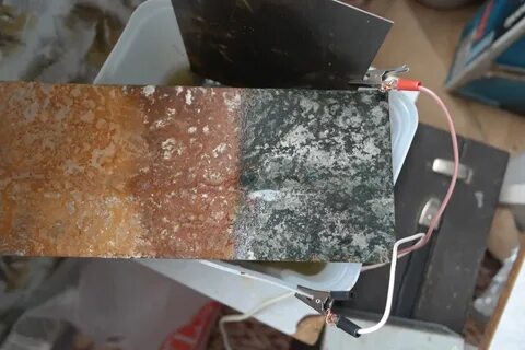 Электролиз ржавчины