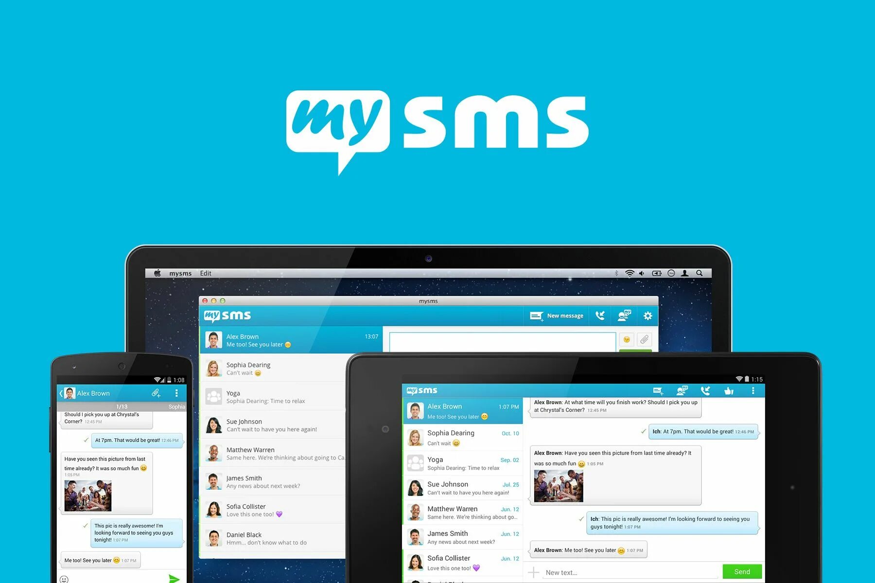Will send app. Mysms. mysms web. send sms. смс на компьютере.