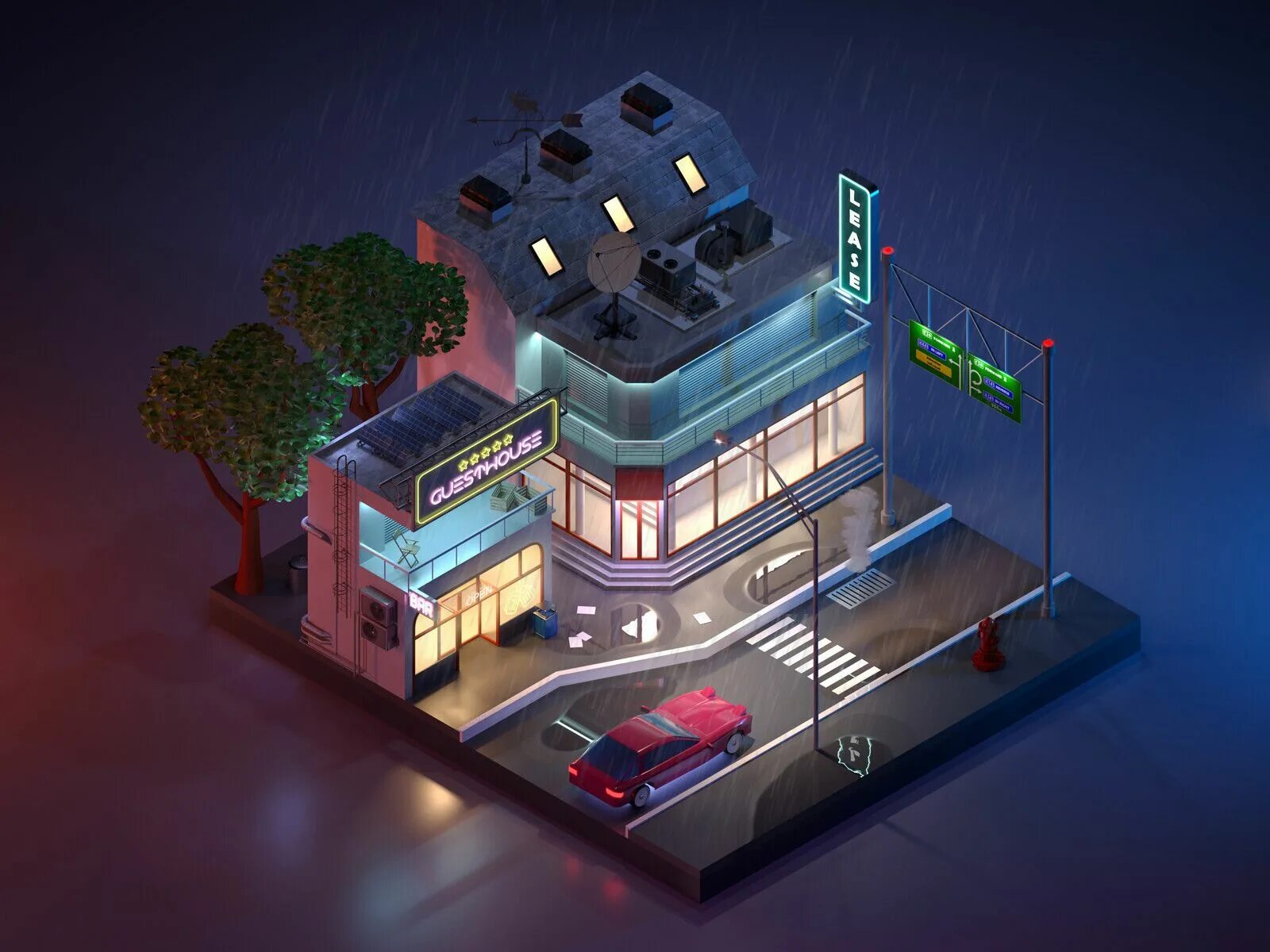 Blender scenes