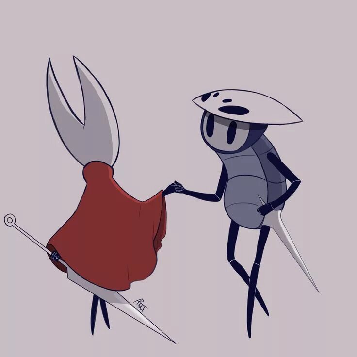 Как победить хорнет в hollow knight. Квирелл холлоу найт. hollow knight квиррелл и хорнет. холлоу кнайт хорнет. холл найт хорнет и полый рыцарь.