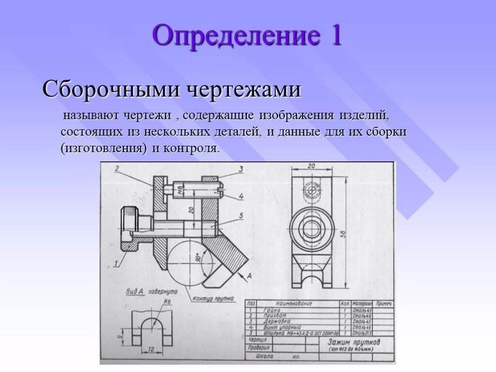 Сборочный чертеж. Что содержит сборочный чертеж. Общие сведения о сборочных чертежах. Разрез на сборочном чертеже. Какое изделие называется деталью