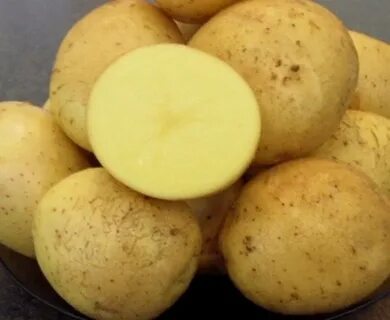 Картофель с желтой кожурой