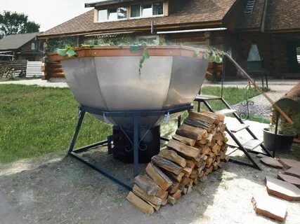 Банный чан на дровах отзывы