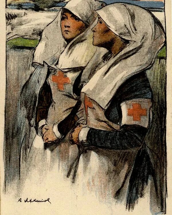 Красный крест первая мировая. Сестры милосердия 1914. Ярошенко сестра милосердия. Красный крест сестры милосердия.