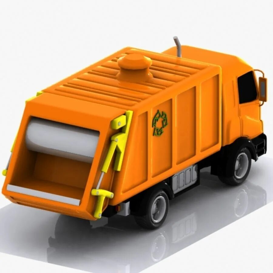 Krantas 1226 мусоровоз. Garbage Truck машинка мусоровоз. Мусоровоз 2742st. Мусоровоз Truck Garbage оранжевый.