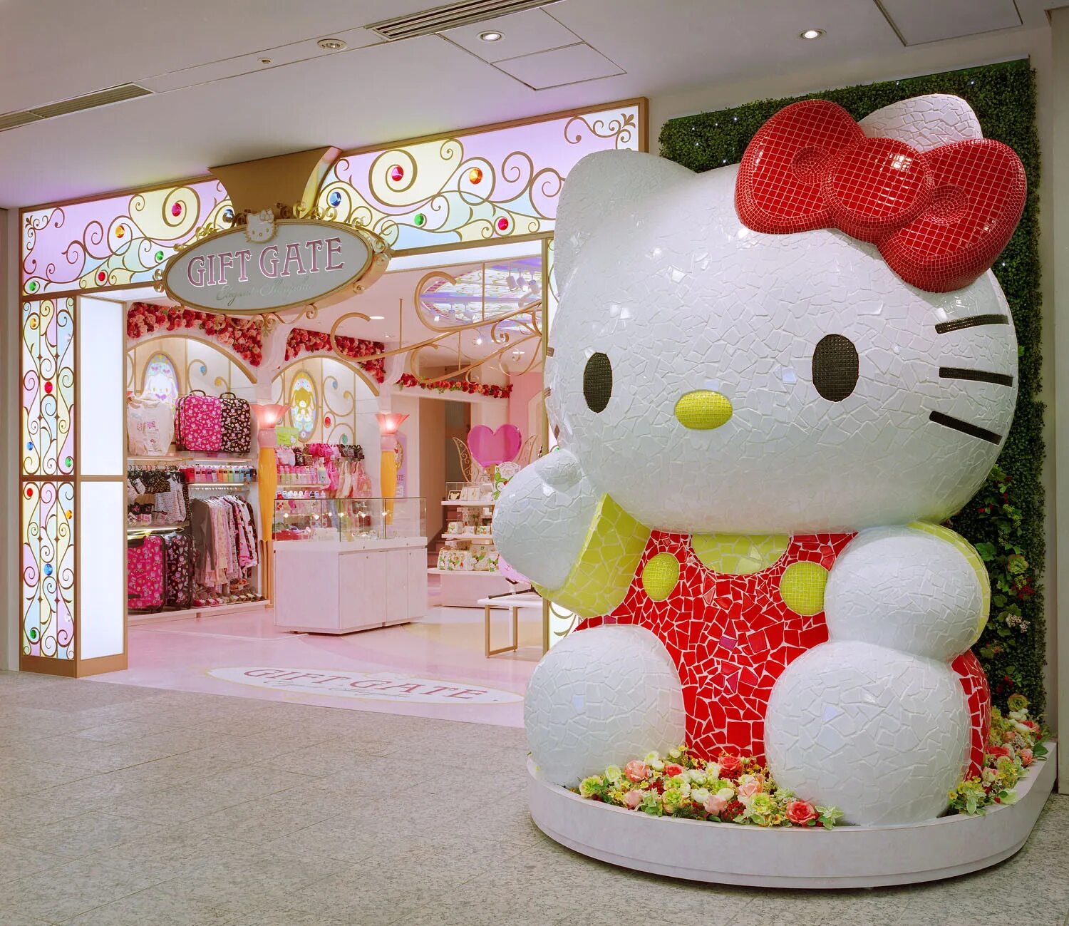 Хеллоу китти москва. Хеллоу Китти hello Kitty магазин. Санрио Хелло Китти. Sanrio hello Kitty магазин Москва. Парк Хэллоу Китти Токио.