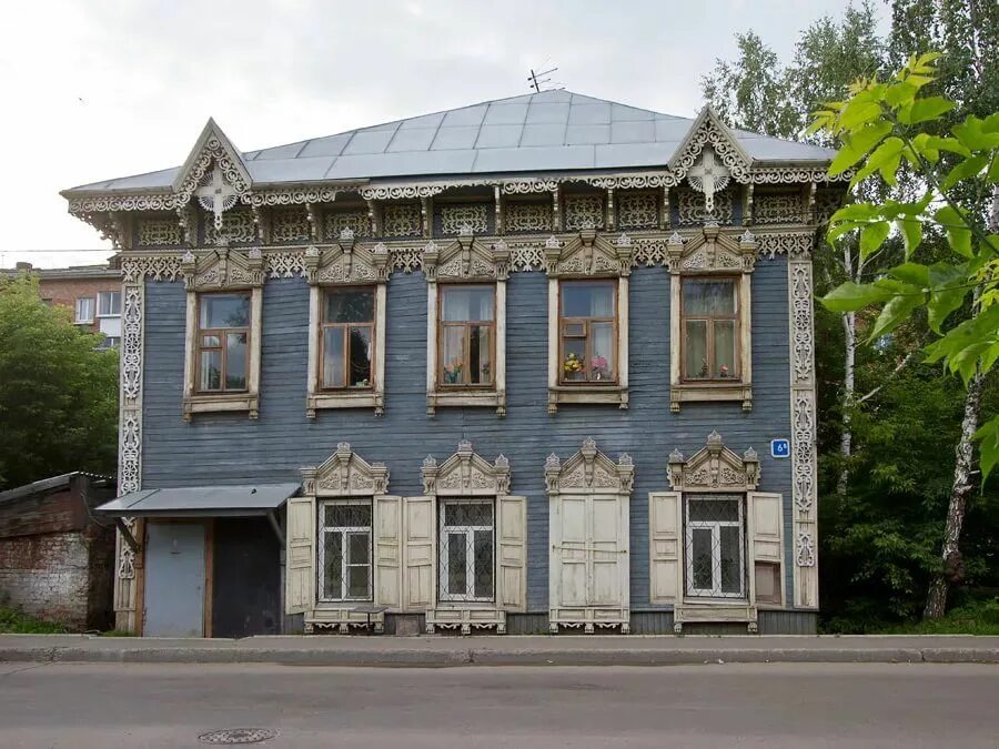 Деревянные дома Иркутска - Irkutsk wooden houses - Фотоподборка