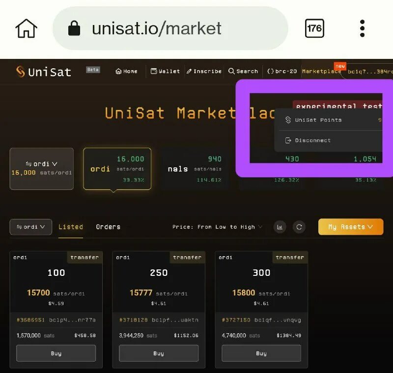 Unisat wallet