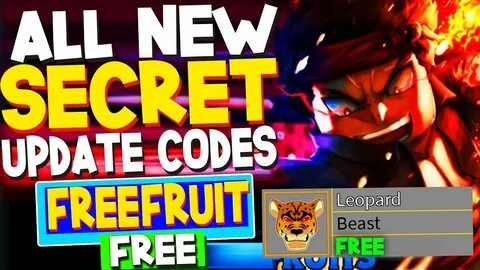 Blox fruits codes