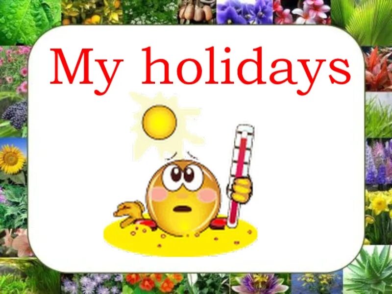 My holidays 2