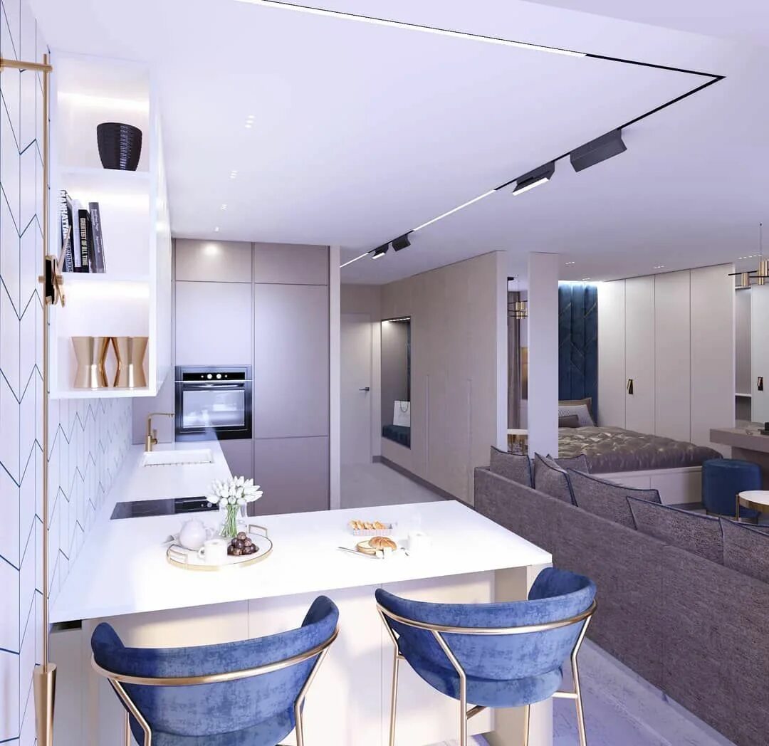 The Wang’s House Apartment In Taiwan Upon The Project Of The PM Design Studio Lu