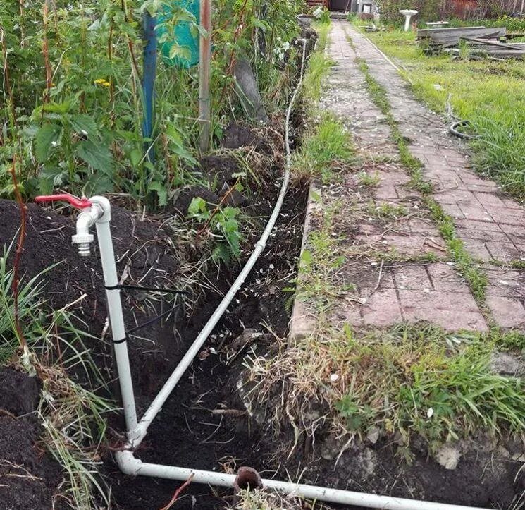 Провести водопровод на участок. Разводка пнд 20 для полива. Провести водопровод на участок. Капельный полив из трубы пнд 20 мм. Водорозетка пнд 20.