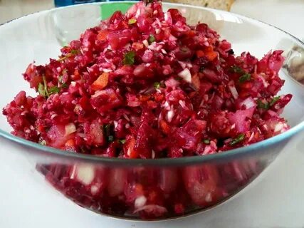 Винегрет без моркови и капусты