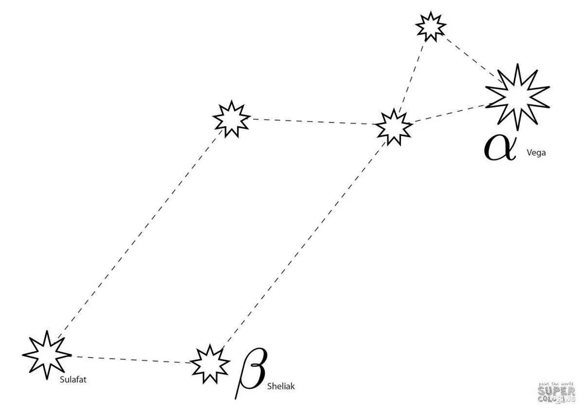 Раскраска созвездия. Созвездия по точкам для детей. Рисование по точкам созвездия.