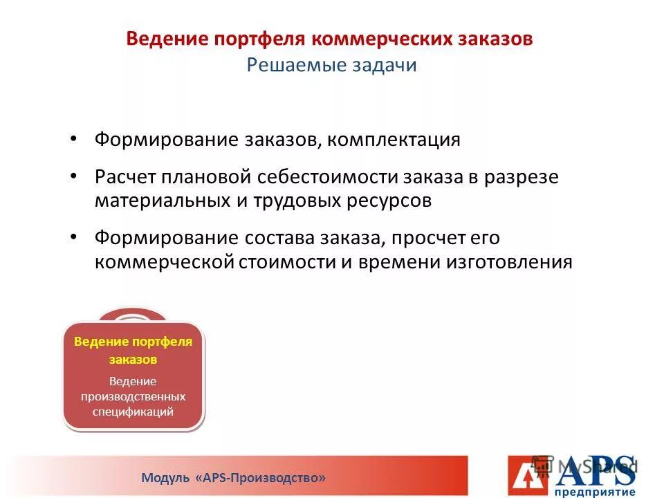 портфель заказов это