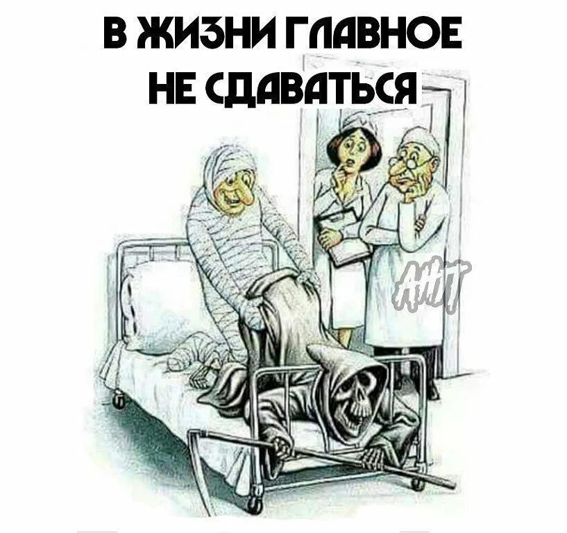 А он не сдается