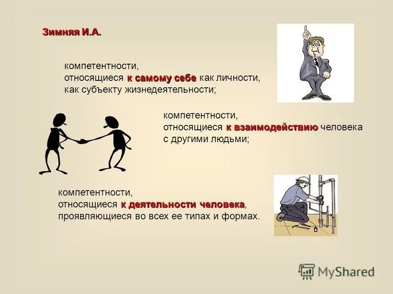 Компетенция жизнедеятельности