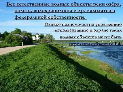 Какие водные объекты есть на территории региона