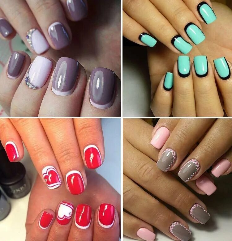 Маникюр Видеоуроки Art Simple Nail Pretty nails, Nail art designs, Nail art