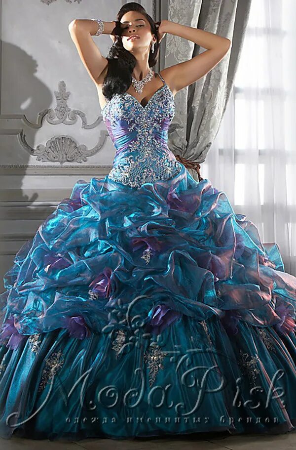 Платье самой. Бальные платья Quinceanera Style 2021. Платье вечерние Ball Gown. Пышные платья. Роскошные платья.