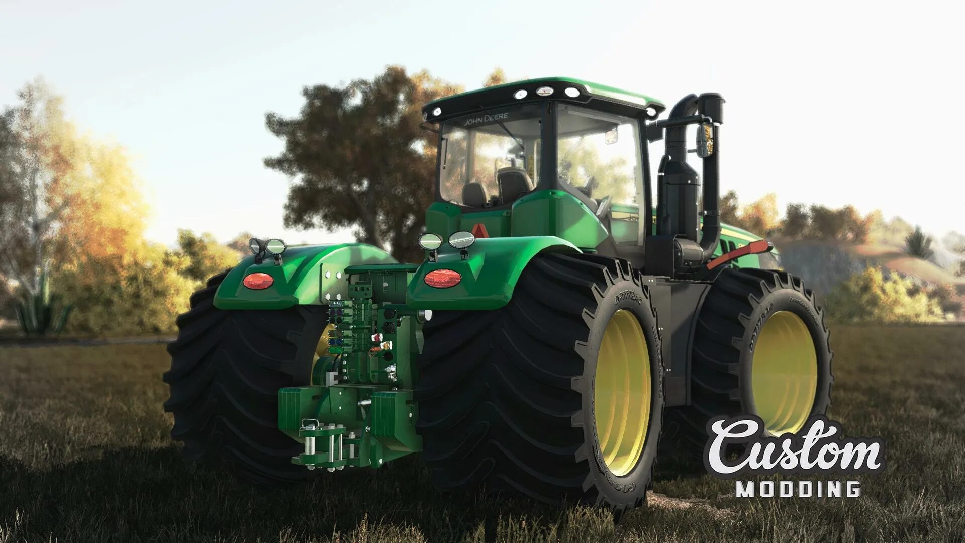 Джон дир 9. John Deere 9r FS 19. Трактор John Deere 9420. John Deere 9 fs19. Трактор Джон Дир 9 р.