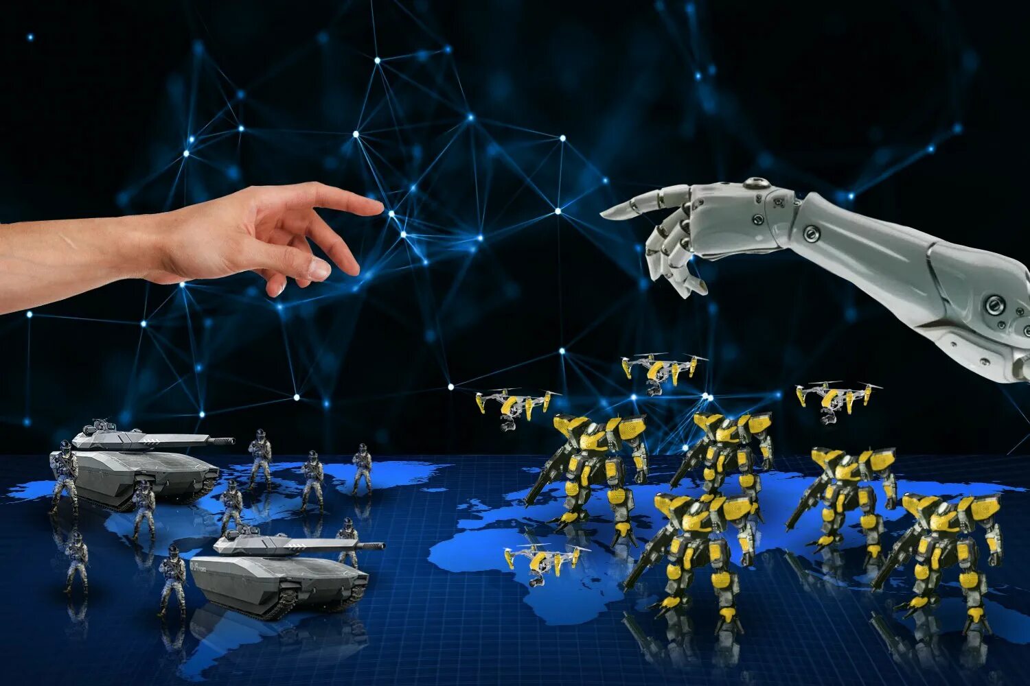 Новый технологии 2020. Боевые роботы с искусственным интеллектом. Боевые системы будущего. Искусственный интеллект в вооружении. Военные технологии будущего.