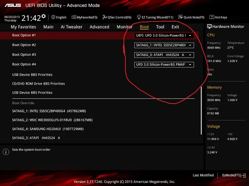Как создать uefi загрузочную флешку windows